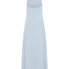 Abeda Cotton Maxi Dress With Hardware – Pale Blue Abeda Cotton Maxi Dress With Hardware – Pale Blue