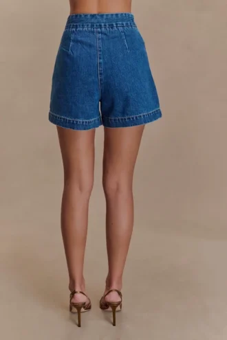 Abel Denim Shorts – Dark Blue