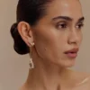 Adelaide Pearl Drop Earrings – Gold