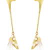 Adelaide Pearl Drop Earrings – Gold