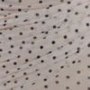 Adrienne One Shoulder Mesh Mini Dress – Polka Dot