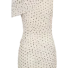 Adrienne One Shoulder Mesh Mini Dress – Polka Dot