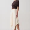Adrienne One Shoulder Slinky Top – Chocolate Adrienne One Shoulder Slinky Top – Chocolate