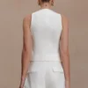 Aldea Cotton Sleeveless Top – White Aldea Cotton Sleeveless Top – White