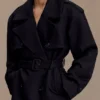 Alden Short Trench Jacket – Black Alden Short Trench Jacket – Black