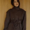 Alden Short Trench Jacket – Chocolate Alden Short Trench Jacket – Chocolate
