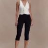Alessandra Slinky Ruffle Top – Ivory Alessandra Slinky Ruffle Top – Ivory