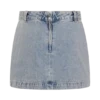 Alessia Embroidered Denim Mini Skirt – Light Vintage Alessia Embroidered Denim Mini Skirt – Light Vintage