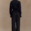 Campbell Cotton Wide Leg Pants – Black Campbell Cotton Wide Leg Pants – Black