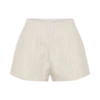 Alina Pintuck Cotton Shorts – Stripe Alina Pintuck Cotton Shorts – Stripe