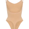 Alyssa Backless Shapewear Bodysuit – Beige