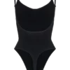 Alyssa Backless Shapewear Bodysuit – Black