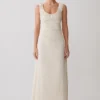 Anisa Scoop Neck Maxi Dress – Stripe