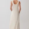 Anisa Scoop Neck Maxi Dress – Stripe