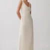 Anisa Scoop Neck Maxi Dress – Stripe