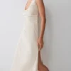 Anisa Scoop Neck Maxi Dress – Stripe