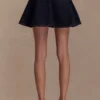 Arista Denim Mini Skirt – Washed Indigo Blue Arista Denim Mini Skirt – Washed Indigo Blue