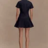 Arista Denim Mini Skirt – Washed Indigo Blue Arista Denim Mini Skirt – Washed Indigo Blue