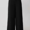 Arlo Wide Leg Suiting Trouser – Black Arlo Wide Leg Suiting Trouser – Black