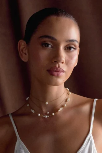 Aryanne Layered Pearl Choker – Pearl