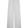Aspen Gathered Wide Leg Jogger – Light Grey Marle Aspen Gathered Wide Leg Jogger – Light Grey Marle