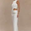 Astrid Suiting Midi Skirt – White Astrid Suiting Midi Skirt – White
