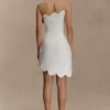 Atenea Satin Mini Dress – White Atenea Satin Mini Dress – White