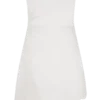 Atenea Satin Mini Dress – White Atenea Satin Mini Dress – White