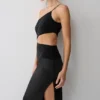 Athena One Shoulder Diamante Maxi Dress – Black Athena One Shoulder Diamante Maxi Dress – Black