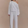 August Straight Leg Jogger – Ivory August Straight Leg Jogger – Ivory