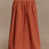 Autumn Maxi Skirt – Burnt Orange Autumn Maxi Skirt – Burnt Orange