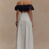 Autumn Maxi Skirt – White Autumn Maxi Skirt – White