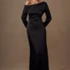 Avery Long Sleeve Maxi Dress – Black Avery Long Sleeve Maxi Dress – Black