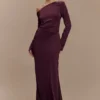 Avery Long Sleeve Maxi Dress – Plum Avery Long Sleeve Maxi Dress – Plum