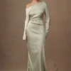 Avery Long Sleeve Maxi Dress – Sage