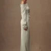 Avery Long Sleeve Maxi Dress – Sage