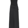 Axton Low Neck Maxi Dress – Black