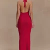 Ayella Cowl Knit Maxi Dress – Raspberry Ayella Cowl Knit Maxi Dress – Raspberry