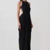 Bahari Low Back Halter Maxi Dress – Black Bahari Low Back Halter Maxi Dress – Black