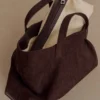 Baylor Faux Suede Bag – Chocolate Baylor Faux Suede Bag – Chocolate