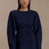 Beatrice Blazer Mini Dress – Navy Beatrice Blazer Mini Dress – Navy