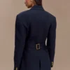 Bellamy Cinched Blazer – Dark Navy