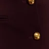 Bellamy Cinched Blazer – Mahogany