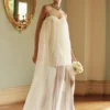 Bettany Chiffon Strapless Maxi Dress – White Bettany Chiffon Strapless Maxi Dress – White