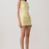 Bexley Draped Mini Dress – Butter Bexley Draped Mini Dress – Butter
