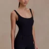 Blanca Stretch Crepe Cami Top – Black Blanca Stretch Crepe Cami Top – Black