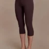Blanca Stretch Crepe Capri Pants – Chocolate Blanca Stretch Crepe Capri Pants – Chocolate