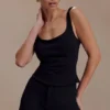Blanca Stretch Crepe Shorts – Black Blanca Stretch Crepe Shorts – Black