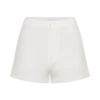 Blanca Stretch Crepe Shorts – White Blanca Stretch Crepe Shorts – White