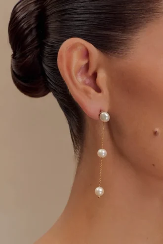Bodhi Freshwater Pearl Drop Earrings – Pearl